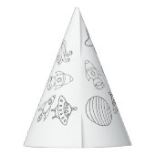 プラネットバースデーパーティーハット パーティーハット (裏面)