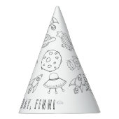 プラネットバースデーパーティーハット パーティーハット (右)