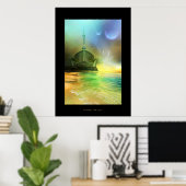 プラネットパラディンプリント ポスター (ホームオフィス)