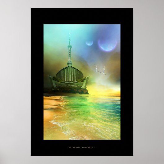 プラネットパラディンプリント ポスター (正面)