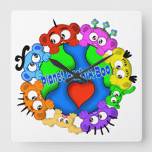 プラネットピークブロゴデザイン時計