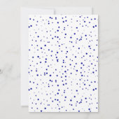 プラネットファーストのまわりにトリップザサン誕生日 招待状 (裏面)