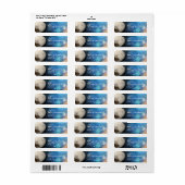 プラネットプー太陽のトシステム宇宙差出人住所 ラベル (フルシート)