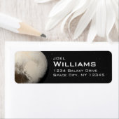 プラネットプー太陽のトシステム宇宙差出人住所 ラベル (インサイチュ)