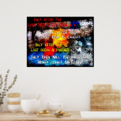 プラネットラメント ポスター (キッチン)