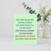 プラネットラメント ポストカード (スタンド正面)