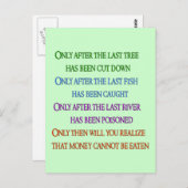 プラネットラメント ポストカード (正面/裏面)