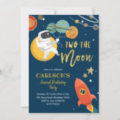 プラネット太陽の宇宙ツザムーン招待状 招待状 (正面)