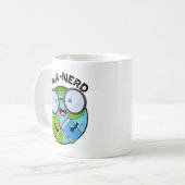 プラネット系おもしろダジャレ コーヒーマグカップ (正面左)