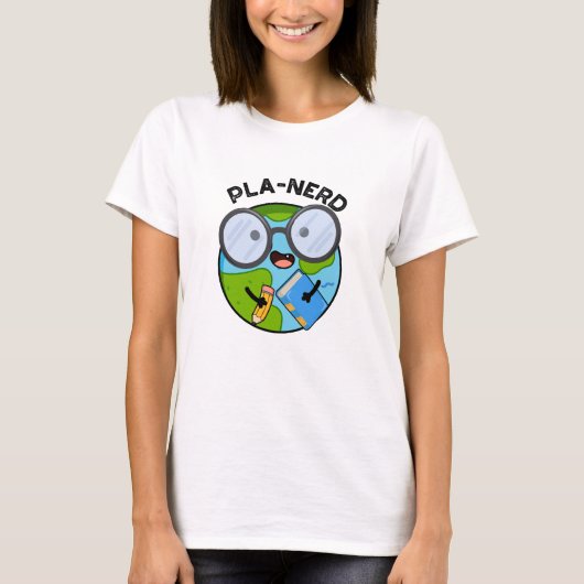 プラネット系おもしろダジャレ Tシャツ (正面)