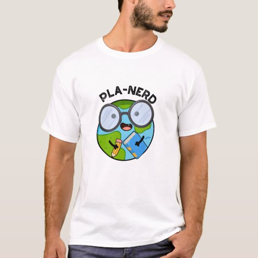 プラネット系おもしろダジャレ Tシャツ (正面)