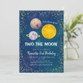 プラネット2ザムーン第2誕生日招待状 招待状 (スタンド正面)