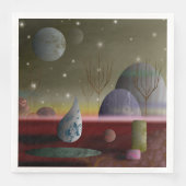 プラネット・オブ・ザ・シェイプズ紙ナプキンス (正面)