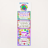 『プラネット・ピーク・ア・ブー学ズ・マッ遊ト・シリーズ』  ヨガマット (正面)