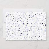 プラネット・ファーストのまわりに・トリップ・ザ・サン・フォト誕生日 招待状 (裏面)