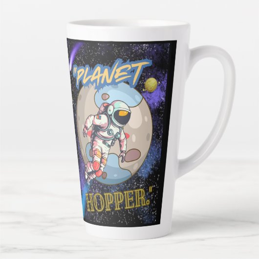 プラネット・フーパー カフェラテマグ (右)