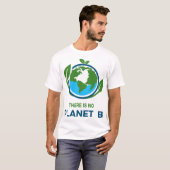 プラネットBはない 地球の日 エコTシャツ Tシャツ (正面フル)