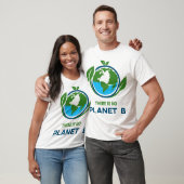 プラネットBはない 地球の日 エコTシャツ Tシャツ (ユニセックス)