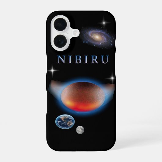 プラネットX ニビル iPhone 16ケース (裏面)