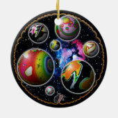 プラネトイズオーナメント セラミックオーナメント (裏面)