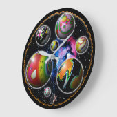 プラネトイズ時計 ラージ壁時計 (傾斜)