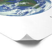 プラネ絵を描ットアースアートプリント ポスター (角)