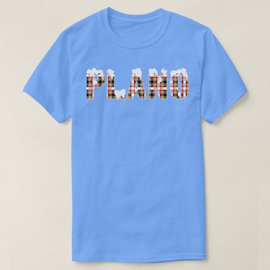 プラノスノー Tシャツ (デザイン正面)