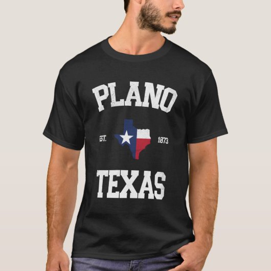 プラノテキサス州 Tシャツ (正面)