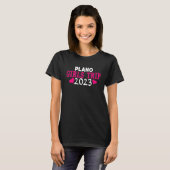 プラノ女子旅 2023 女性向け独身最後の旅 Tシャツ (正面フル)
