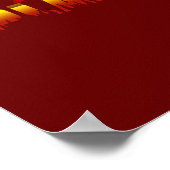 プラノ自転車協会ファイヤースターターロゴ ポスター (角)