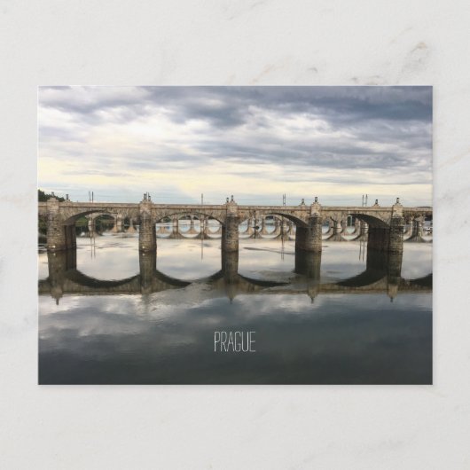 プラハからの挨拶！ポストカード ポストカード (正面)