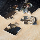 プラハと天文時計 – オロジ/チェコ ジグソーパズル (側面)