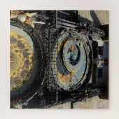 プラハと天文時計 – オロジ/チェコ ジグソーパズル (横)