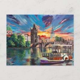 プラハのおとぎ話はがき ポストカード