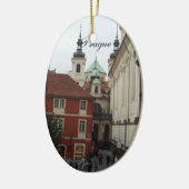 プラハのオーナメント セラミックオーナメント (左)