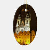 プラハのオーナメントTynの私達の女性 セラミックオーナメント (右)