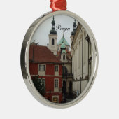 プラハのクリスマスのオーナメント メタルオーナメント (右)