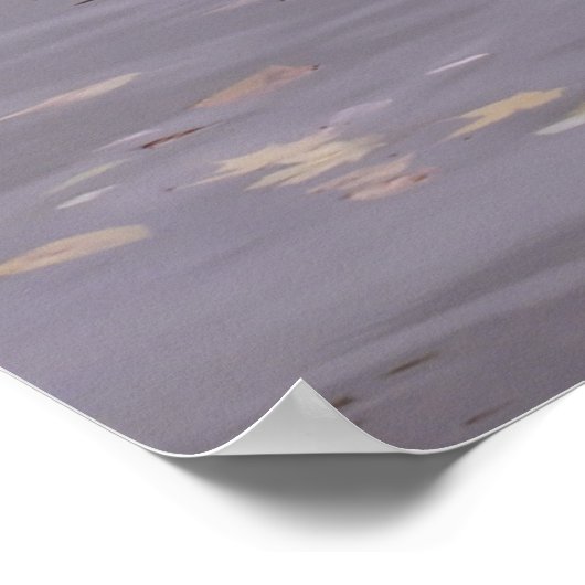 プラハのスワンとチャールズの橋 ポスター (角)