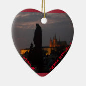 プラハのチェコスロバキア共和国のオーナメント セラミックオーナメント (右)