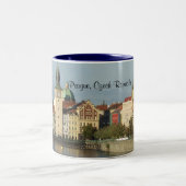 プラハのチェコスロバキア共和国のコーヒー/茶マグ ツートーンマグカップ (中央)