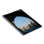 プラハのチャールズ橋の眺め ノートブック (右側)