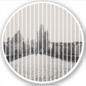 プラハのチャールズ橋 シール (正面)