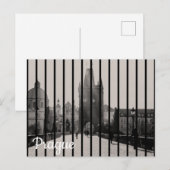 プラハのチャールズ橋 ポストカード (正面/裏面)