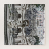 プラハのネプチューン像の噴水 ジグソーパズル (横)