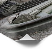 プラハのネプチューン像の噴水 ポスター (コーナー)