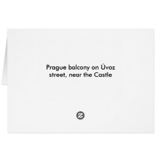 プラハのバルコニー