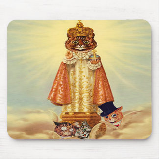 プラハのマウスパッドの子猫 マウスパッド