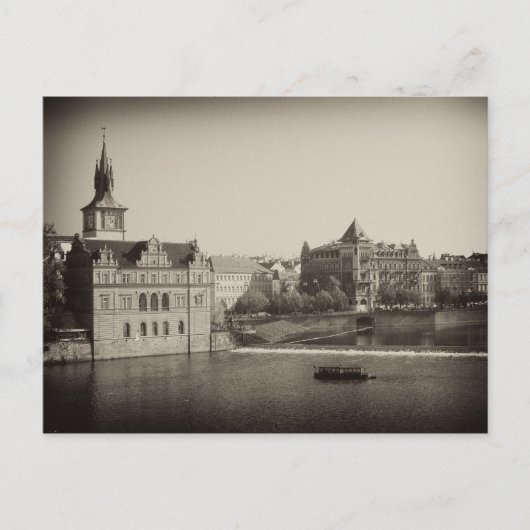 プラハの午後 ポストカード (正面)