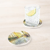 プラハの古い水彩画の通り コースター (側面)