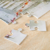 プラハの古い水彩画の通り ジグソーパズル (側面)